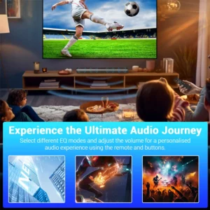Wireless TV Soundbar with Subwoofer & Bluetooth - Thumbnail Image 5