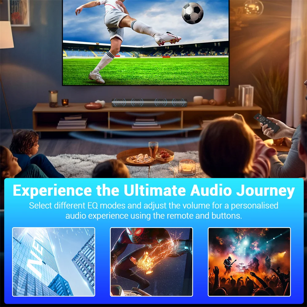 Wireless TV Soundbar with Subwoofer & Bluetooth - Image 5