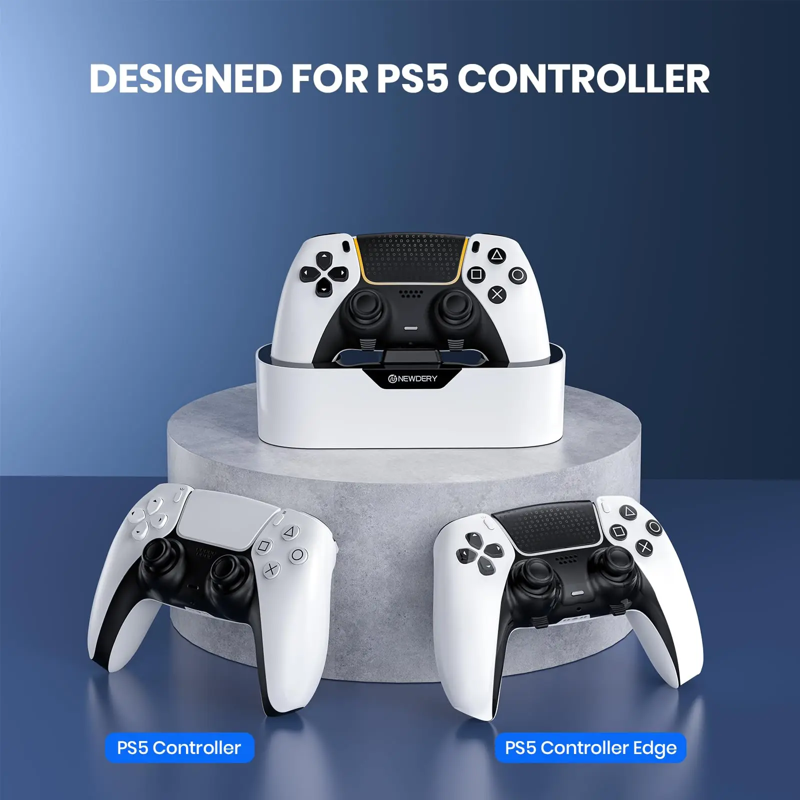 NEWDERY PS5 DualSense Controller Charging Dock - Image 4