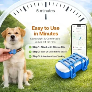 4G GPS Pet Tracker for Dogs & Cats - Thumbnail Image 5