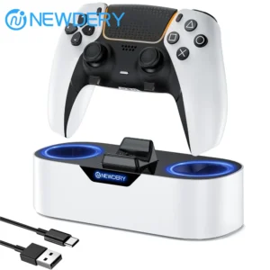 NEWDERY PS5 DualSense Controller Charging Dock