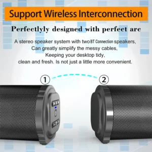 Wireless TV Soundbar with Subwoofer & Bluetooth - Thumbnail Image 2