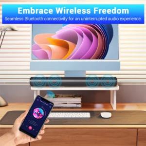 Wireless TV Soundbar with Subwoofer & Bluetooth - Thumbnail Image 4
