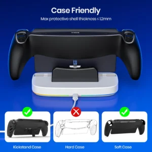 NEWDERY PS Portal Charging Dock with RGB Light - Thumbnail Image 5