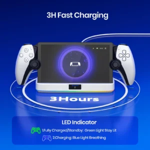 NEWDERY PS Portal Charging Dock with RGB Light - Thumbnail Image 2