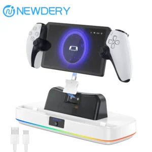 NEWDERY PS Portal Charging Dock with RGB Light