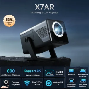 X7 AI Smart Projector, Android 14, 1080P, 1000 ANSI