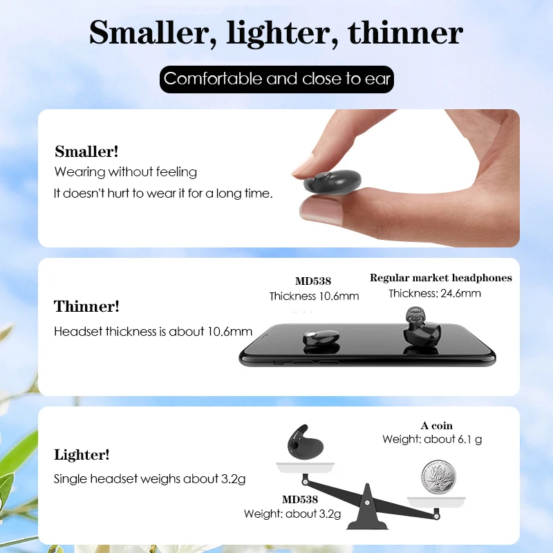 Ultra-Thin 5.3 Wireless Sleep Headphones - Image 4