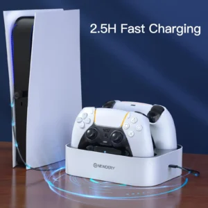 PS5 DualSense Controller Charging Station, Fast Charging Dock - Thumbnail Image 4