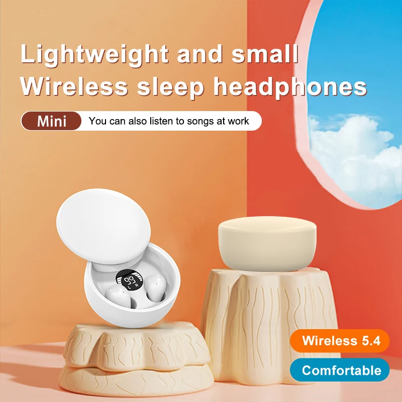 SK26 Bluetooth 5.4 Wireless Sleep Earbuds - Image 3