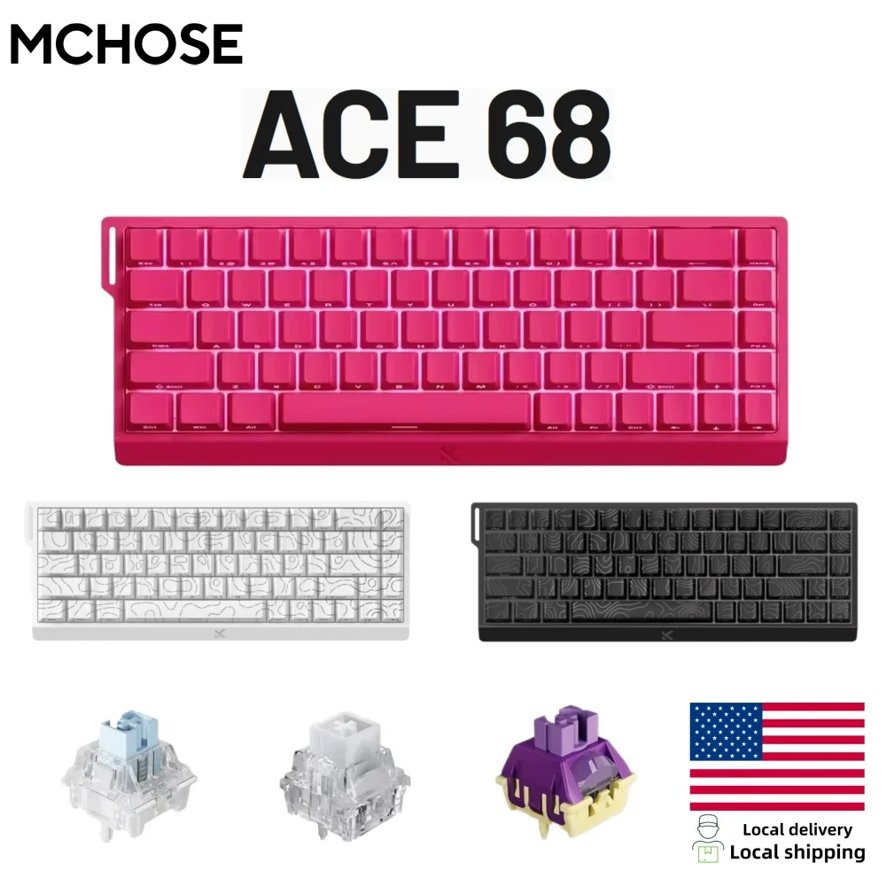 MCHOSE ACE 68 Magnetic Switch Gaming Keyboard - Image 1