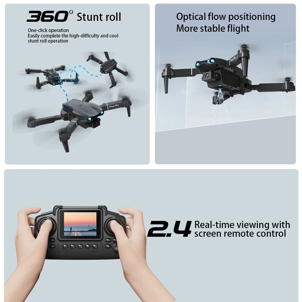 ZNLYRION E99 Pro 4K Dual-Camera RC Drone - Image 2