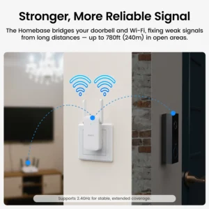 DEKCO 3MP Wireless Video Doorbell with AI Detection - Thumbnail Image 5