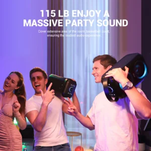 W-KING T9-2 80W RMS Portable Bluetooth Party Speaker - Thumbnail Image 2