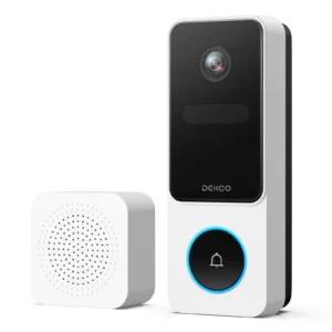 DEKCO 3MP Wireless Wi-Fi Video Doorbell with Chime - Thumbnail Image 6