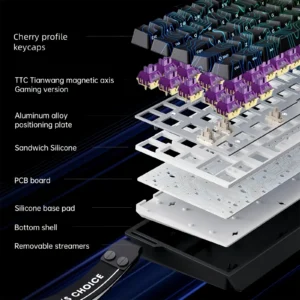 MCHOSE ACE 68 Magnetic Switch Gaming Keyboard - Thumbnail Image 3